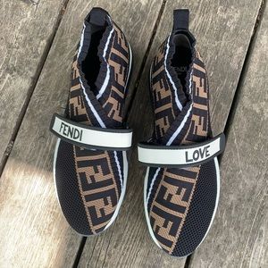 Fendi Love Rockoko sneaker, size 38. Never worn!